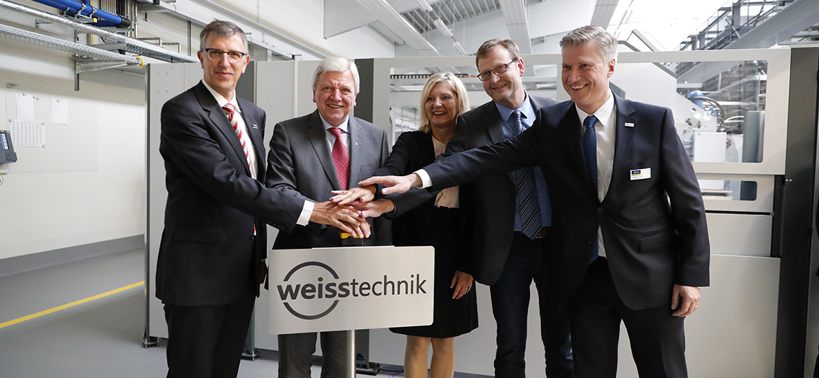 Prime Minister of Hesse Bouffier visits the Reiskirchen location