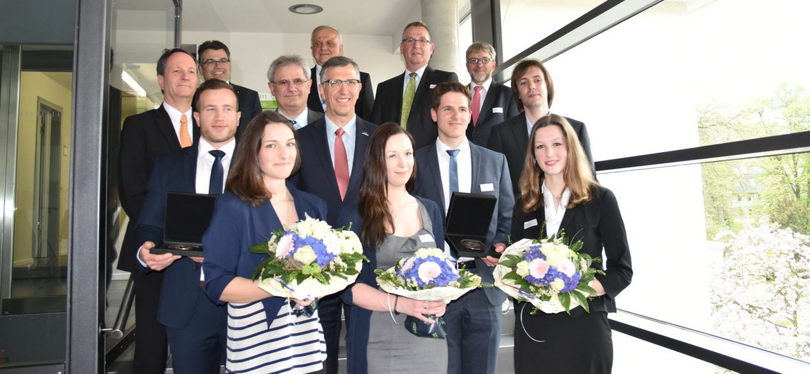 Ludwig Schunk Prize for outstanding academic achievements awarded