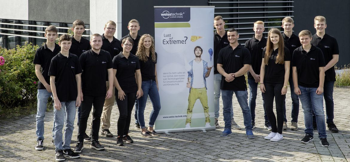 In Mittelhessen, 40 new apprentices are starting their careers at Schunk and Weiss Technik