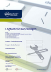 Download: Logbuch für Kälteanlagen für Deutschland