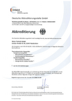 Download: Akkreditierungsurkunde DAkkS WTD